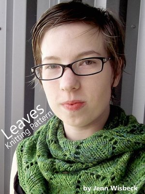 cover image of Leaves Shawl Lace Knitting Pattern